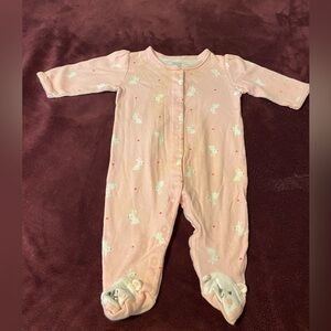 Baby girl footie pajamas size 3-6 M